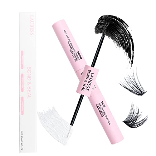 Lash Bond and Seal Mascara - Waterproof Eyelash Extensions 5ml+5ml