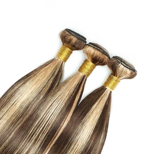 P4/613 Brazilian Hair Bundles Straight Ombre 20 22 24 Inch