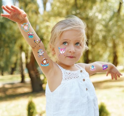 Baseball Ice Cream Drip Temporary Tattoos Stickers