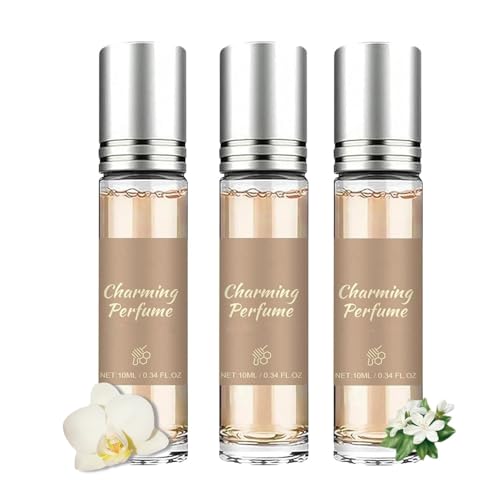 Caramel Cascade Pheromone Perfume for Women, 0.34 fl oz (3-Pack)
