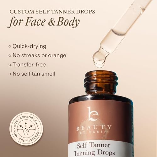 Self Tanning Drops by Beauty by Earth | Organic Face Bronzer