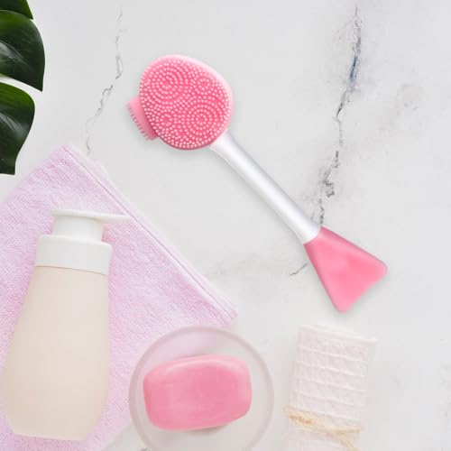 Silicone Face Scrubber Brush Cleansing Exfoliator Tool Kit