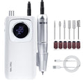 45000RPM Electric Nail Drill - Cordless Rechargeable Manicure Set