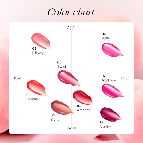 Holika Holika Heart Crush Bare Glaze Lip Tint - Long-Lasting Moisture & High Shine