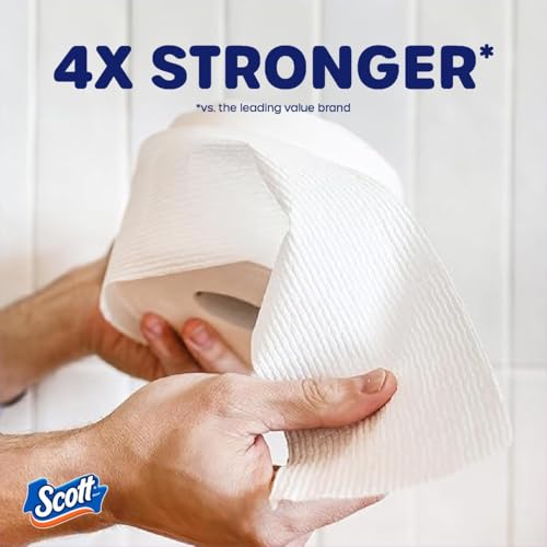 Scott ComfortPlus Mega Scented Toilet Paper Pack of 12 - 310 Sheets Each