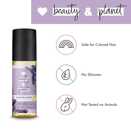 Love, Beauty, and Planet Lavender Argan Essential Hair Oil