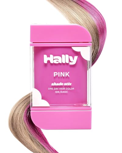 Hally Hair Shade Stix Temporary Hair Color Pink 12ml