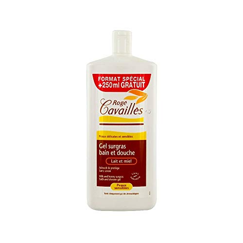 Rog? Cavaill?s Surgras Bath and Shower Fragranced Gel 1L - Colour: Milk and Honey