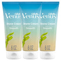 Gillette Venus Smooth Shaving Cream for Women - 4 Oz Pack of 3