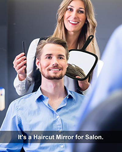 PROTECLE 10.3" Handheld Mirror for Salon & Barber, HD Reflection