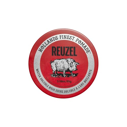 Reuzel Red Pomade for Men - Medium Hold Water Soluble