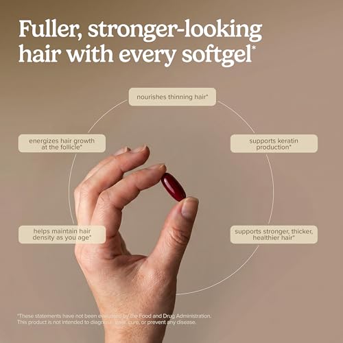 Terry Naturally Hair Renew Formula - 60 Softgels for Healthy Growth