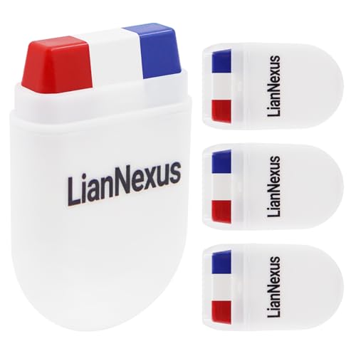 4Pcs Red White Blue Face Paint Sticks for Sports & July 4th