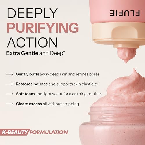 Whipped Facial Cleanser with Collagen & Red Bean ? Gentle Exfoliating, Hydrating & Brightening for Smooth Skin ? Dermatologist Tested, Anti-Aging, Korean Skin Care ? Clean Beauty ? 4.4 Oz