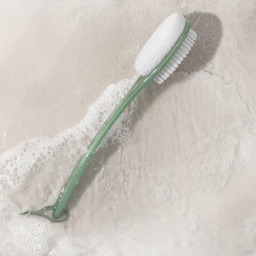 EcoTools Sea Gems Dual-Sided Bath Brush with Long Handle