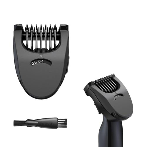 Jorvex Adjustable Guard 14-in-1 Length Comb for QP2724/QP2834/QP2520 (0.4–10mm) with Built-in Dial