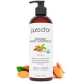 Pura D'Or Organic Sweet Almond Oil 16oz - Pure Carrier Oil