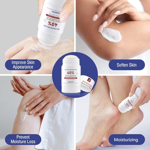 OUKEYA 40% Urea Cream Stick - Foot & Hand Balm for Dry Skin
