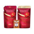 Moist Repair Hair Shampoo & Conditioner Refill Set with Camellia Oil