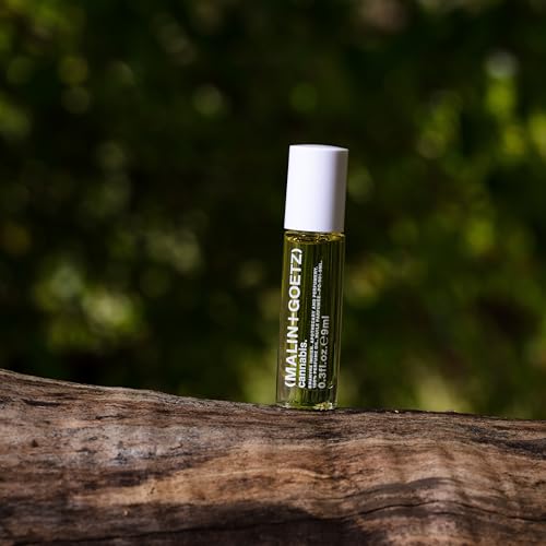 MALIN+GOETZ Perfume Oil | Concentrated Fragrance in Signature Scents ? Leather, Dark Rum, Cannabis, Strawberry | Travel-Friendly Rollerball | Vegan & Cruelty-Free | 0.2 fl oz
