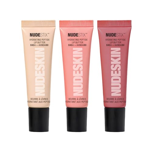 Nudestix Hydrating Peptide Lip Butter Tint 3-Piece Set