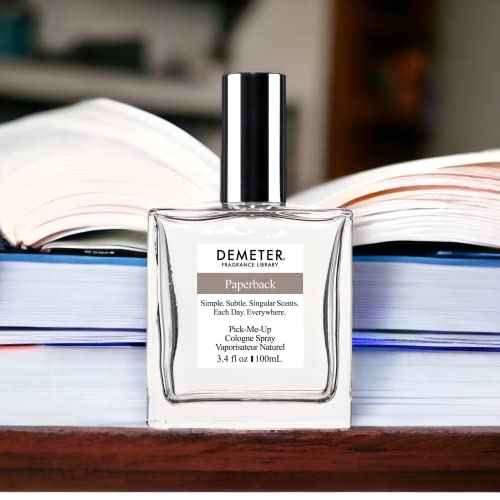 DEMETER Paperback 3.4 Oz Cologne Spray, Perfume for Women and Men