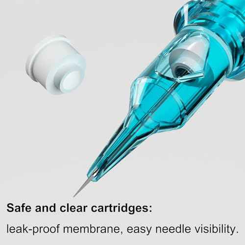 BIGWASP X Tattoo Cartridge Needles 1003RL - 20Pcs 3RL #10 Bugpin 0.30mm 3 Round Liner Disposable Tattoo Needles for Rotary Tattoo Machines