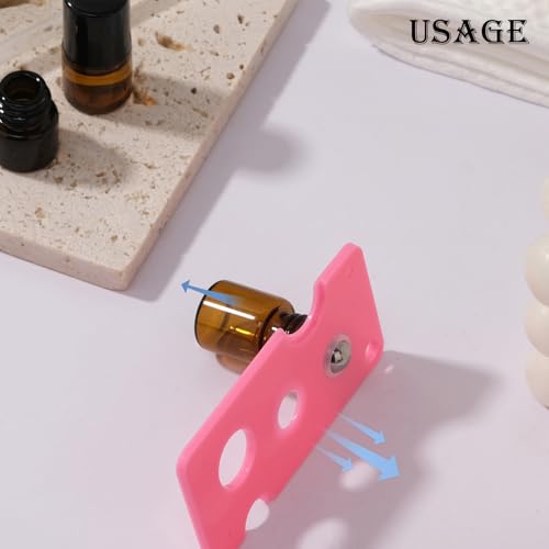 60 pack 1ml Amber Glass Roller Bottles for Essential Oils Refillable Roll-on Applicator with Stainless Steel Roller Balls Mini Leak-proof Makeup Containers with Pipettes and Bottle Opener
