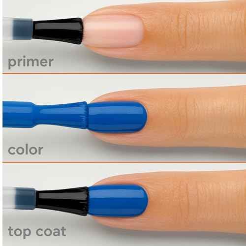 Sally Hansen Miracle Gel Salon Quality Nail Polish | Gel-Like Formula, Two-Step System, No UV Light Needed, Long Lasting | Shimmery | 532 Affairy To Remember | Purple with hints of Blue Nail Polish