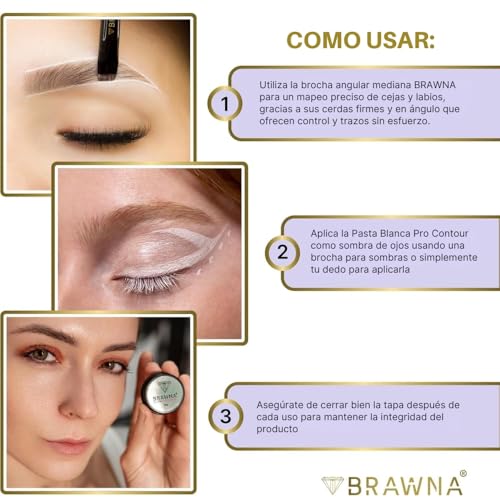 BRAWNA Mapping Paste for Brows & Lips - PMU Microblading