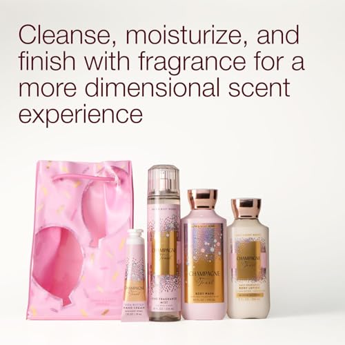 Bath & Body Works Champagne Toast 4-Piece Bath & Body Care Gift Set