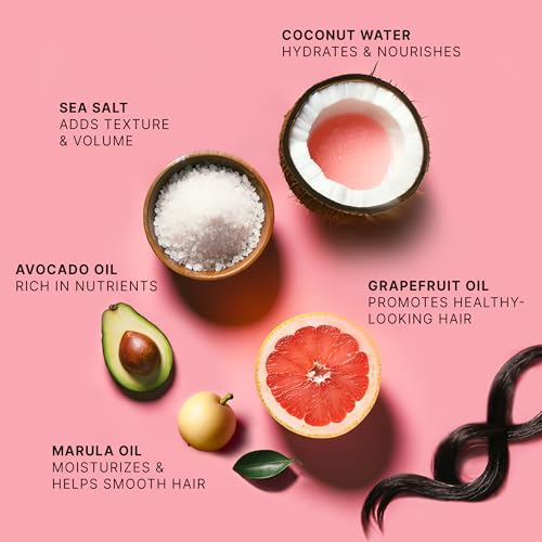 Sea Salt Spray for Beach Waves - Aloe-Enhanced Texturizer 6oz