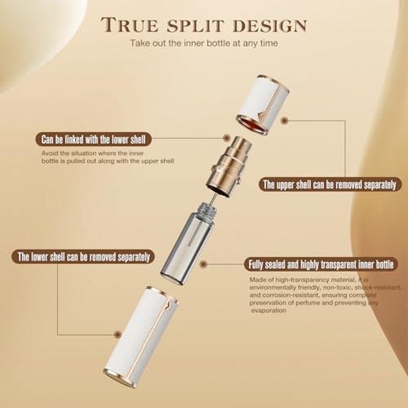 10ml Travel Perfume Atomizer Spray Bottle Refillable