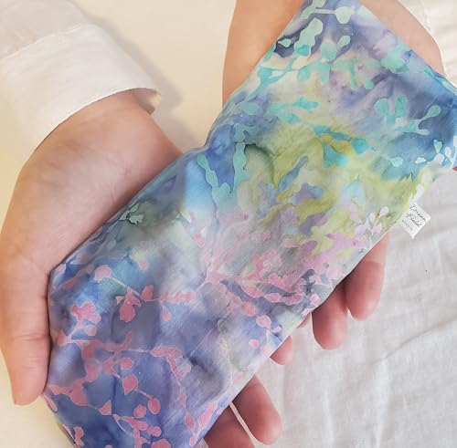 Mint Eye Pillow with Flaxseed & Eucalyptus | Warm/Cold Therapy