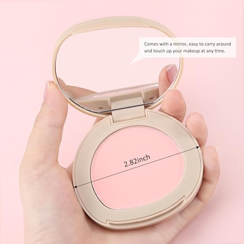 Boobeen Loose Powder Blush with Mushroom Applicator