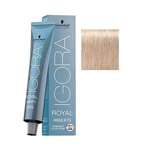 Schwarzkopf Igora Royal 12-19 Highlift Permanent Hair Color - Special Blonde Cendre Violet