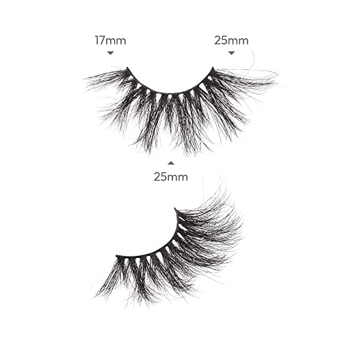 i-ENVY 25mm Luxury Mink False Eyelashes 3 Pack