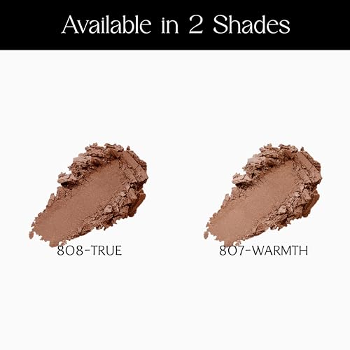 Sorme Cosmetics Baked Bronzer in Warmth (0.2oz)| With Skin-Revitalizing Vitamin E and Botanical Extracts | Versatile Wet/Dry Powder Bronzer with Shimmer Finish | For Dewy and Sun-Kissed Skin