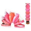 5 Color Blush Palette with Mirror & Brush - Pigmented Powder