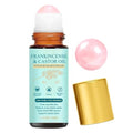 Organic Castor Oil Rose Quartz Roller – Cold Pressed