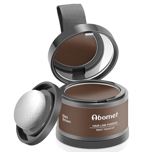 Abomet Root Touch Up Hair Powder - Medium Brown
