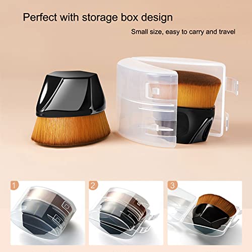 PHOERA CC+ Cream Foundation with SPF 25 & Kabuki Brush Set