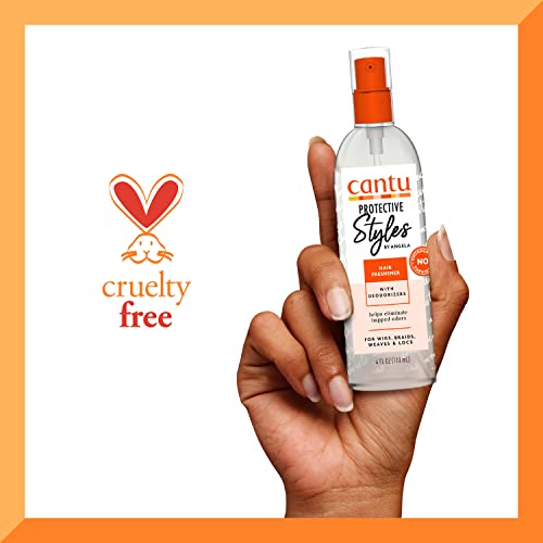 Cantu Protective Styles Hair Freshener Spray for Braids & Locs, 4oz