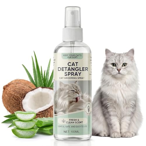 Cat Detangler Spray for Matted Hair, 100ml