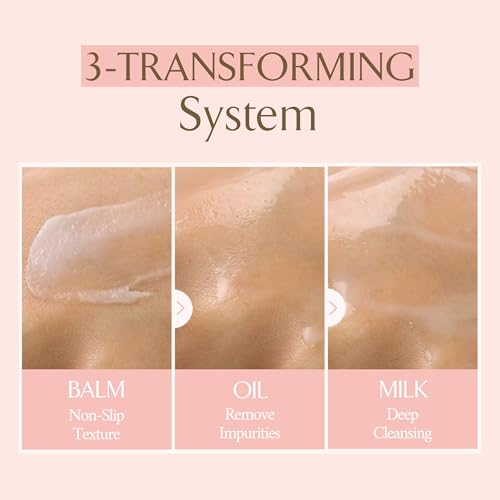 LA MUSE Melting Cleansing Balm – Hydrating Makeup Remover & Pore Cleanser, 6.76 fl oz