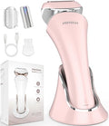 Women’s Electric Razor - Wet & Dry Shaver with 3 Blades - Pink Variation