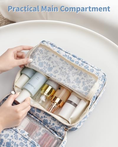 Narwey Small Hanging Travel Toiletry Bag for Women