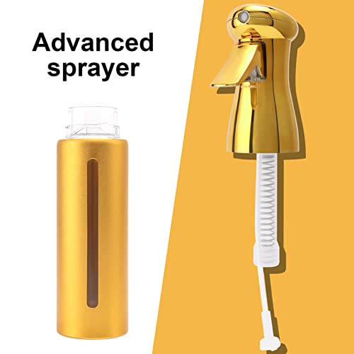 ZIBARBER 10 Oz Fine Mist Spray Bottle for Hair Styling & Cleaning