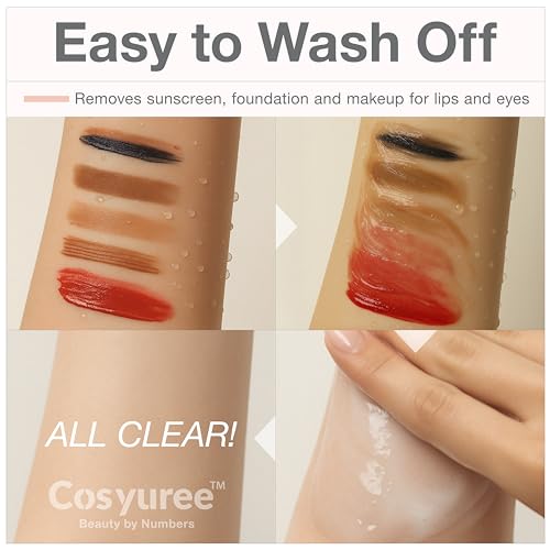 Collagen Pore Cleaning Oil Cleanser for Face by COSYUREE? AHA BHA PHA LHA Oil for Deep Cleansing, Face Cleansing, Hydration, and Makeup Removal, Korean Skincare with Lemon & Lavender