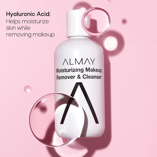 Almay Moisturizing Makeup Remover & Cleanser, 4 fl oz